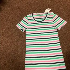 J. Crew Perfect Fit T shirt 100% cotton striped